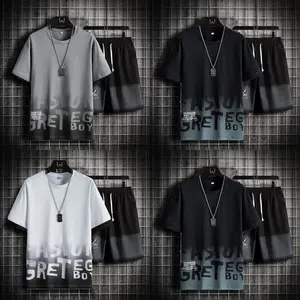 COD-Setelan pria size M|L,XL+baju stelan keren fashion pria terlaris set EBOY-mentomen Celana  Pendek  Motif  Dewasa  Polos  Sablon Setelan Hoodie Hoodie Panjang