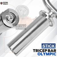 Gambar Stick tricep 5cm BM-A159/STICKTRICEP/5CM  / Triceps Chrome Bar Dumbell Barbel - CHROME dari Ototpro Surabaya Kota Surabaya 4 Tokopedia