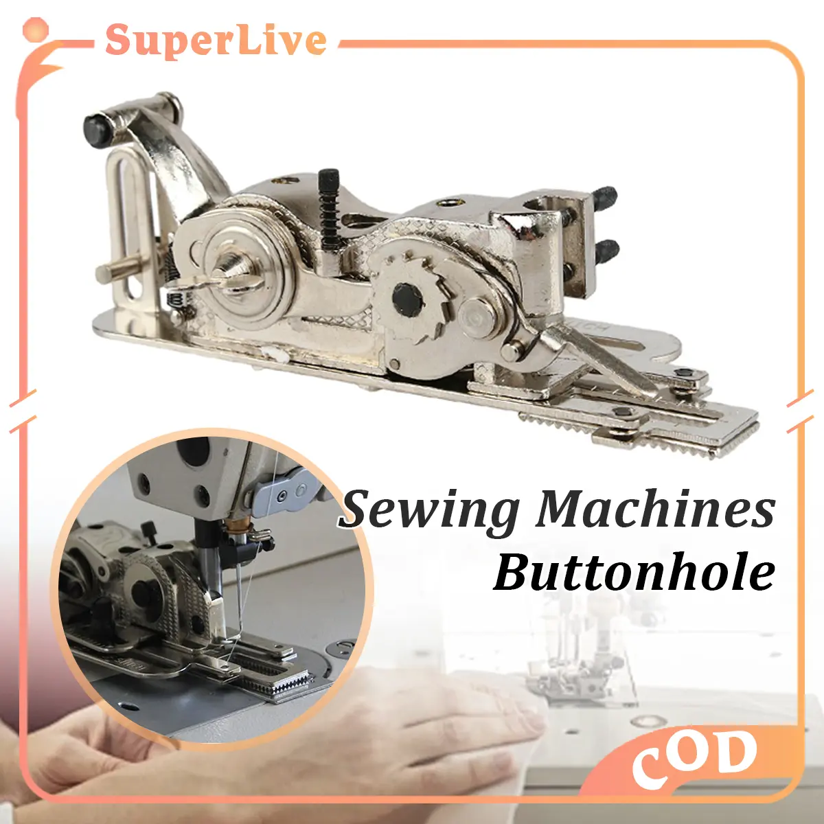 Universal Industrial Sewing Machine Lock Hole Keyhole Surface Smooth ...