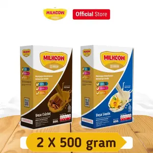 (2 BOX ) MILKCOW 500 GRAM SUSU SAPI 100% AMPUH PENGGEMUK BADAN SUSU PENAMBAH NAFSU MAKAN