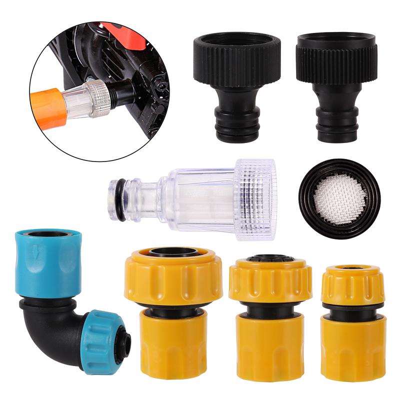 EU 3/4 Inch Thread Nipple Connector Car Washing Machine Universal ...
