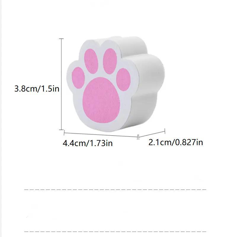 Paw Shaped Cleaning Sponge, 1 Count Glass Cleaning Sponge, Multifunctional Cleaning Tool for Bathroom & Kitchen 1