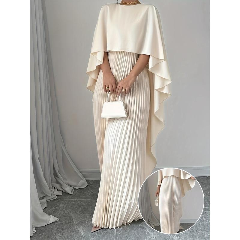 Elegant Solid Backless Fold Halter Waist Skirt Dresses(4 Colors) Elegant Solid Backless Fold Halter Waist Skirt Dresses(4 Colors)