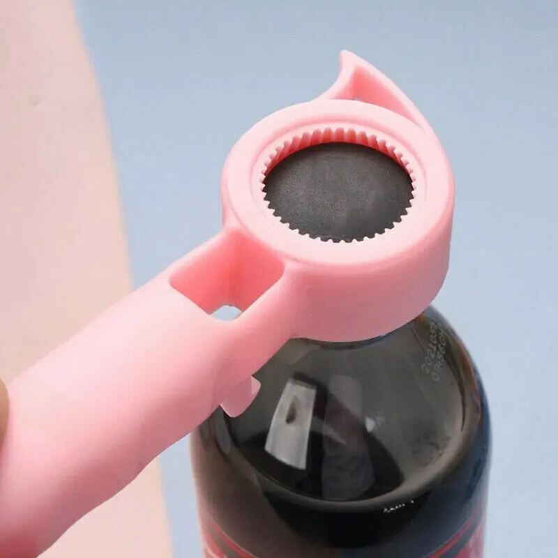 Pembuka Tutup Botol kaleng 4 in 1 Lucu CAN Bottle Opener serbaguna 2