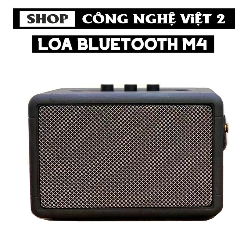Loa Bluetooth 5.2 và loa siêu trầm mạnh mẽ M4 Max, thế hệ mới, loa mini dễ sử dụng, để nghe nhạc 0