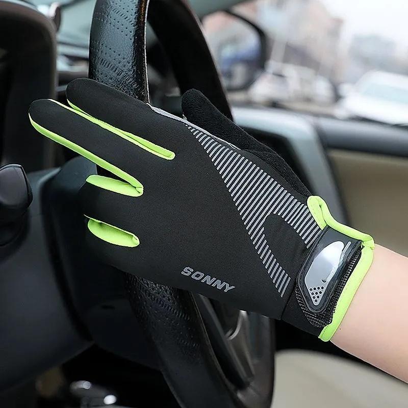 Product Introduction of Non-slip cycling gloves touch screen cycling sports earthquake-proof mountain road refers to breathable gloves for men and women 8