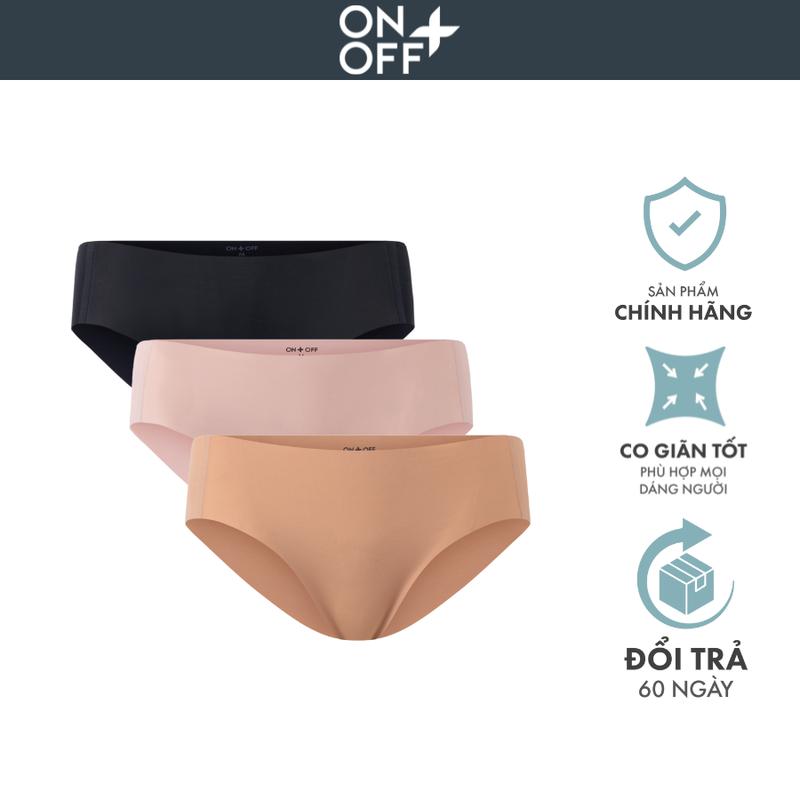 Combo 3 quần lót tàng hình nữ không lộ viền dáng brief ONOFF - 16UY24A024