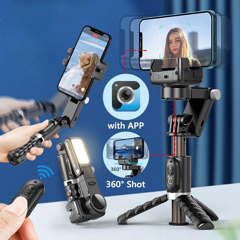 Product Introduction of Tay Cầm Chống Rung Điện Tử Gimbal Q18 Có Bluetooth - Gimbal Điện Thoại Chống Rung - Có Chân Đỡ Tự Đứng New 2023 Selfie Phụ Kiện 14