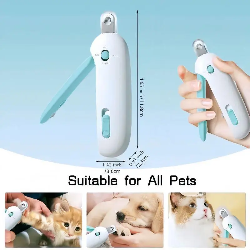 Pet Nail Trimmer, Adjustable Pet Nail Trimmer, Manicure Tools, Easy To Use, Great for Cats and Small Dogs, Valentine's Day Gift 1