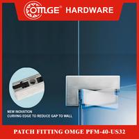 Gambar Patch Fitting/Penjepit Kaca OMGE PFM-40-US32 dari OmgeHardware Kota Administrasi Jakarta Utara 4 Tokopedia