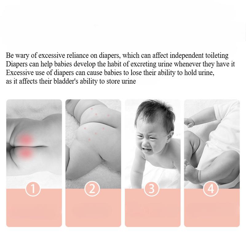 Baby Training Pants Underwear Washable Diaper Pockets Study Pants Baby Cloth Diapers Pure Cotton Breathable Diapers 1