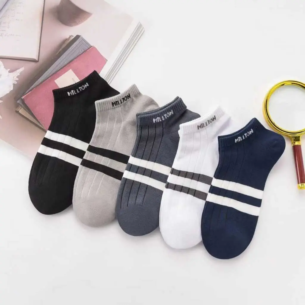 WDS Kaos Kaki Pendek Import Murah Motif Polos Dibawah Mata Kaki Kaos Kaki Office Sport Fashion Olahraga KK-12A