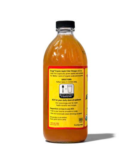Giấm táo hữu cơ Bragg 473ml, 946ml - Bragg 8