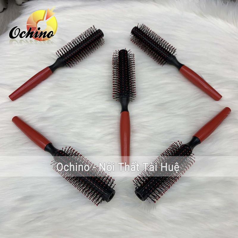 Lược Chải Tóc, Lược Tròn Tạo Phồng Tóc, Tạo Kiểu Tóc Bồng Bềnh, Uốn Thẳng Hoặc Xoăn Khi Sấy Cực Tiện 1