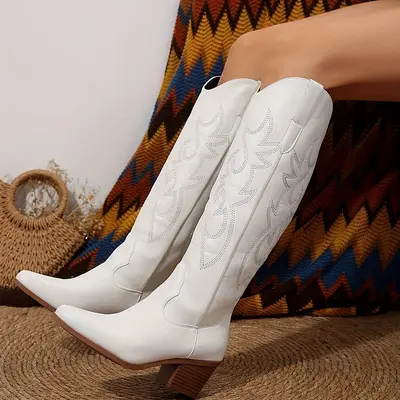 White Boots with Jeans TikTok