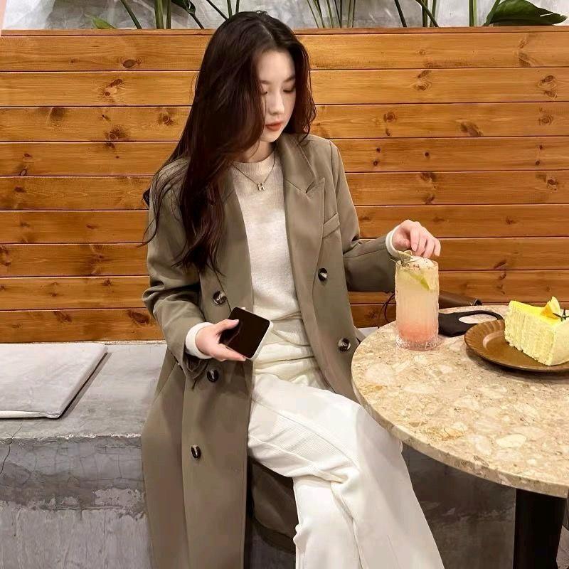 Áo Blazer dáng dài dày dặn hàng nhập Quảng Châu 4