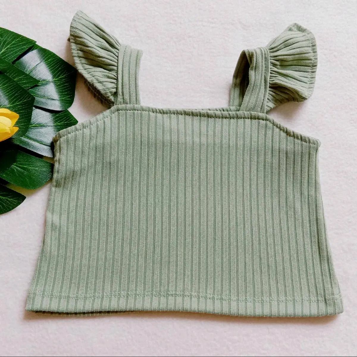 ELISE CROPTOP FOR KIDS FIT 6 MONTHS-4 YRS OLD Plain
