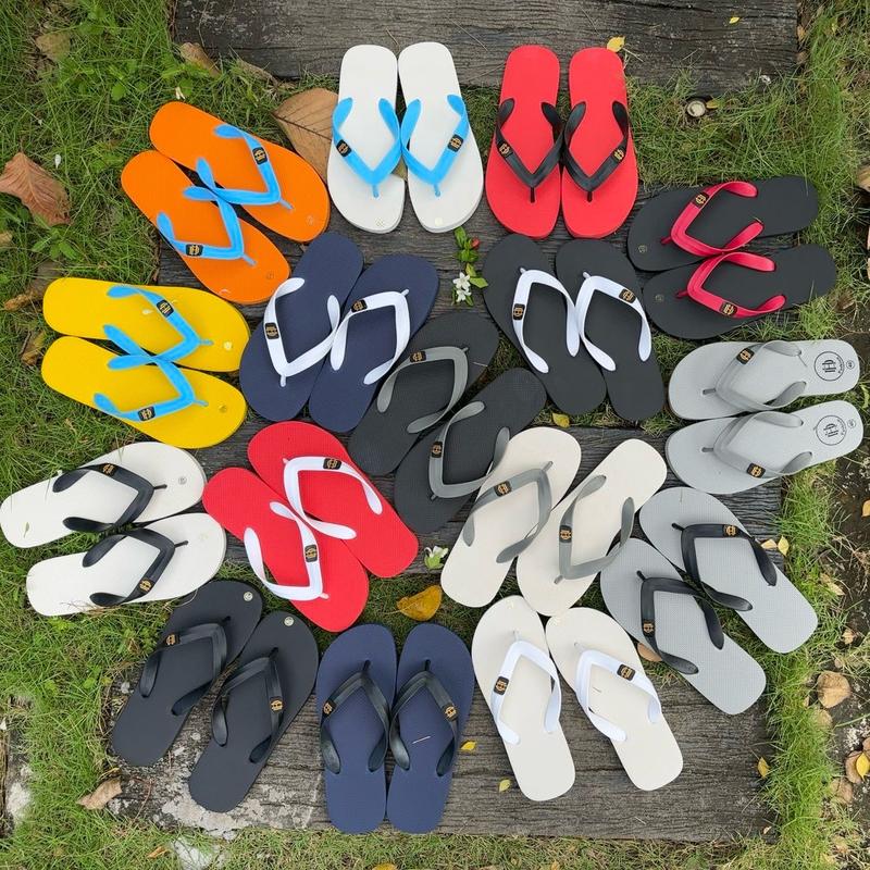 Dép Thailand HD nhiều màu sắc cao su thái đi biển du lịch cafe dạo phố. DéP Nam Đế Bằng