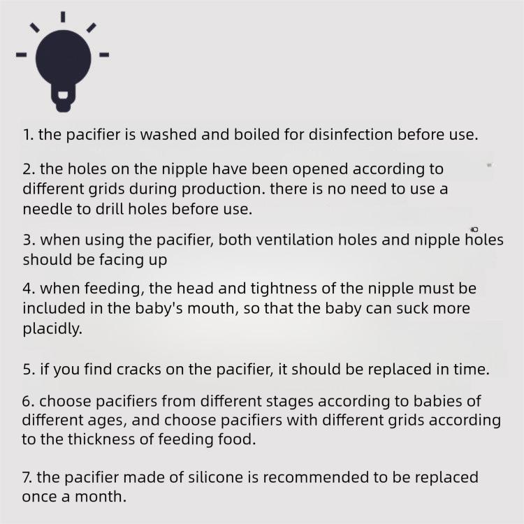 Product Introduction of Núm vú silicon, cỡ rộng 55, núm vú cánh hoa cảm ứng thực, an toàn cho bé, phụ kiện bình Sữa Mẹ, đồ dùng cho mẹ và bé, núm vú thực tế 7