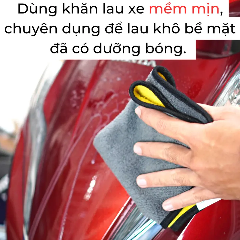 Xịt dưỡng bóng SONAX làm bóng và BẢO VỆ bề mặt sơn, tạo hiệu ứng LÁ SEN 4