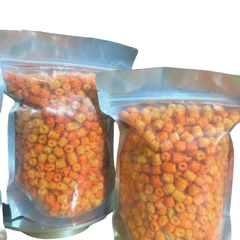 Combo 2kg gồm nui chiên bơ nui phô mai ăn vặt Bảo Hân Snack Food Thức Ăn