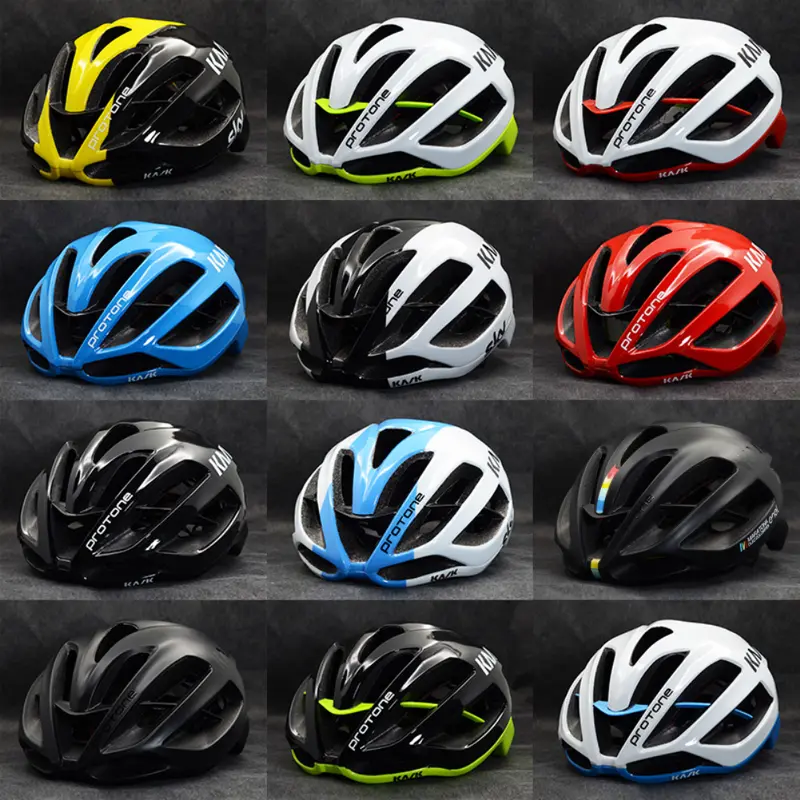 Mũ bảo hiểm đi xe đạp, KASK Protone, Thiết kế One Piece, Siêu nhẹ, Thích hợp cho xe đạp Leo Núi và đua xe đạp đường trường, Màu đỏ, XC Trail, dành cho nam và nữ, Ngoài trời, Còn hàng, Kích thước M: 52-68cm Chạy Xe Đạp Sport Phụ Kiện 1