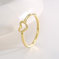 Gambar 【STOPEREL】Cincin Hati Berongga Emas Cincin Mewah Sederhana Cincin Niche Baja Titanium Wanita - No.5 dari STOPEREL Kota Bekasi 3 Tokopedia
