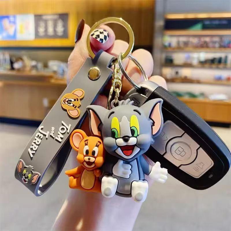 Product Introduction of Dây Chuyền Chìa Khóa Tom Và Jerry, Thiết Kế Sáng Tạo, Búp Bê Mặt Dây Chuyền Dễ Thương, Móc Chìa Khóa Hoạt Hình, Đồ Trang Trí Ba Lô Cặp Đôi Tom, Có Ngày Tháng Năm 2025 2