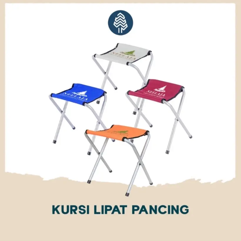 Brookwood Kursi Lipat Mini Kokoh Kursi Pancing camping piknik kursi Gunung Outdoor Serbaguna