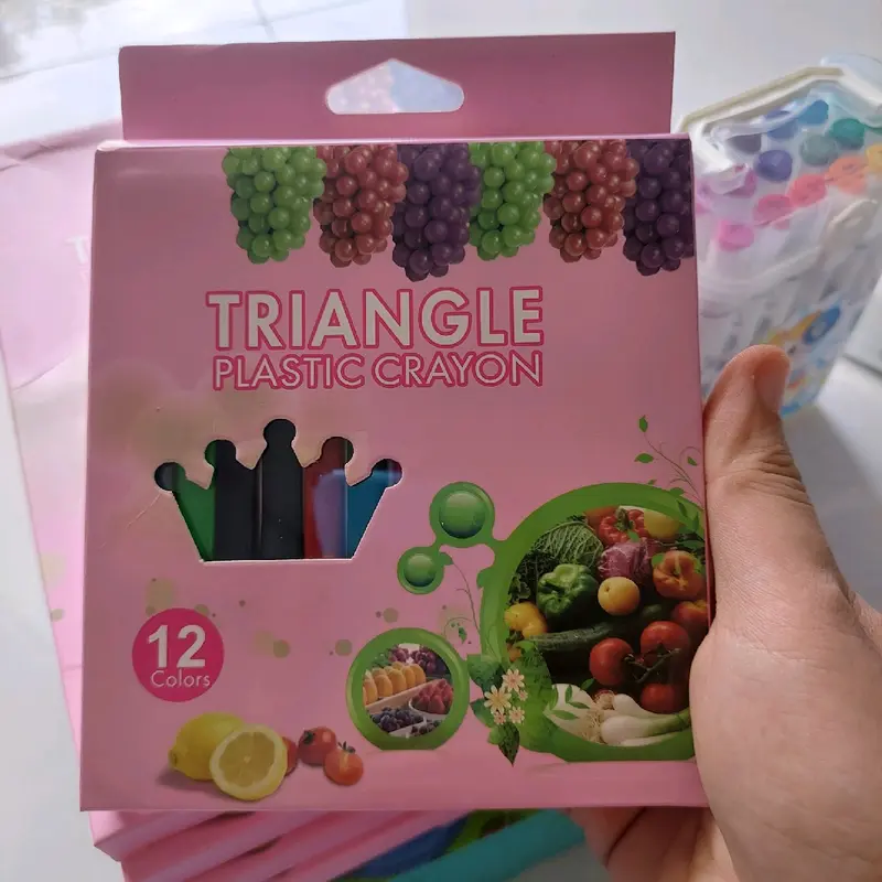 Hộp 36 màu sáp hữu cơ, màu tô không dính tay 3