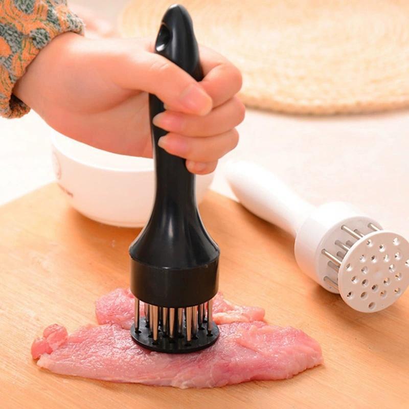 Product Introduction of Stainless Steel Meat Tenderizer, Manual Meat Hammer with Handle, Kitchen Meat & Poultry Utensils for Home Dining Room Barbecue 3