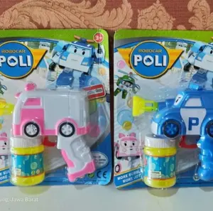 MAINAN GELEMBUNG BUSA ANAK ROBOCAR POLI bubble toys