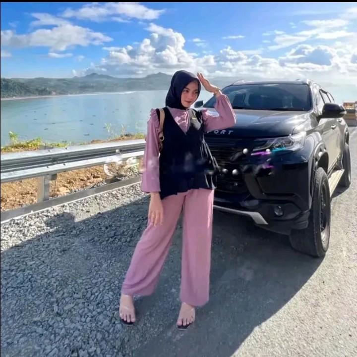 One set  wanita deora premium set rompi cringkel airflow 3