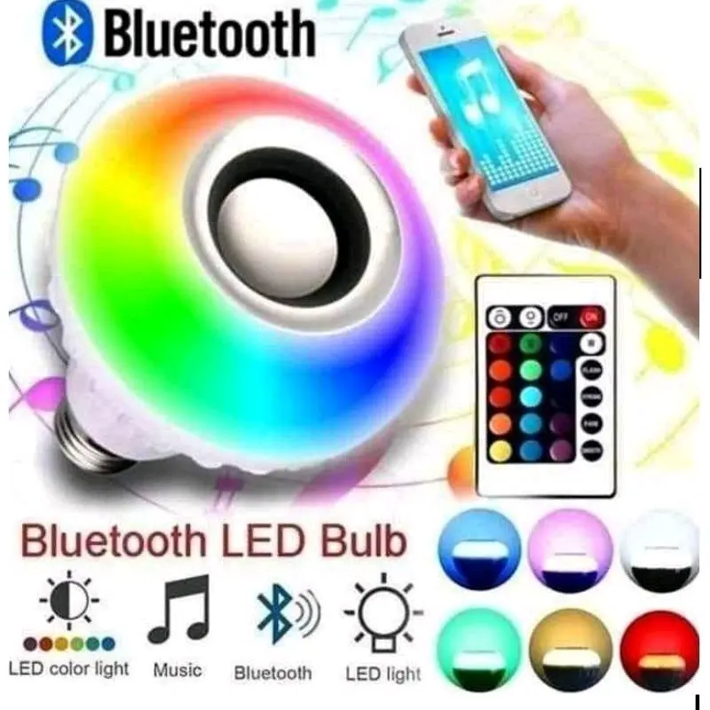 COD FREE ONGKIR LED SPEAKER BLIETOOTH ALL IN ONE / BOHLAM MUSIK Bluetooth Putih 1