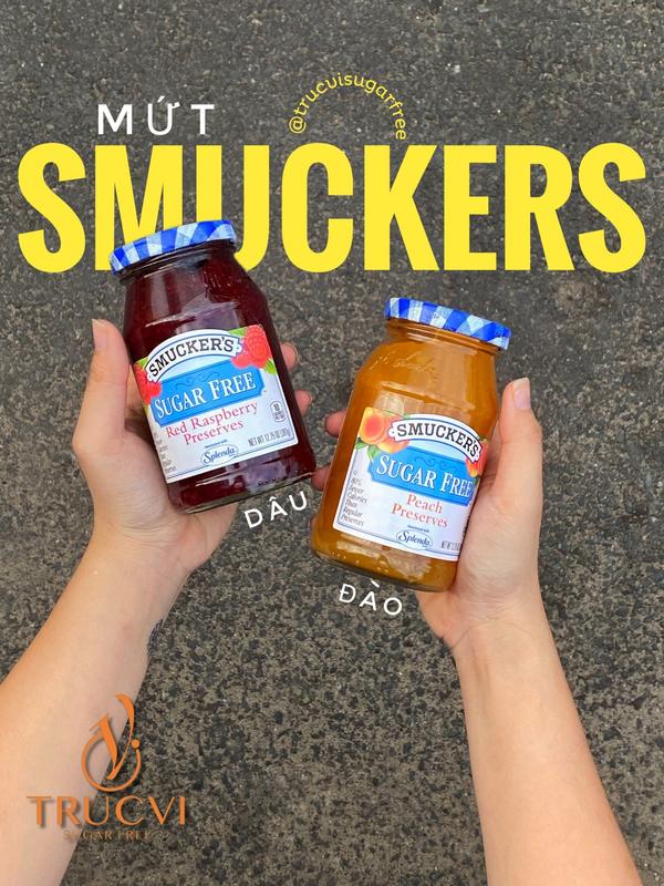 Mứt trái cây không đường Smuckers ( eat clean, diet, tiểu đường ,gymer ) 2
