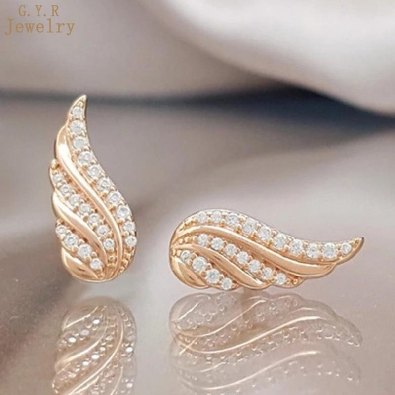 Product Introduction of Đinh Tán Tai Cánh Thiên Thần Moissanite, Thiết Kế Tinh Tế Dát Siêu Nhỏ Giấy Chứng Nhận GRA Miễn Phí 42