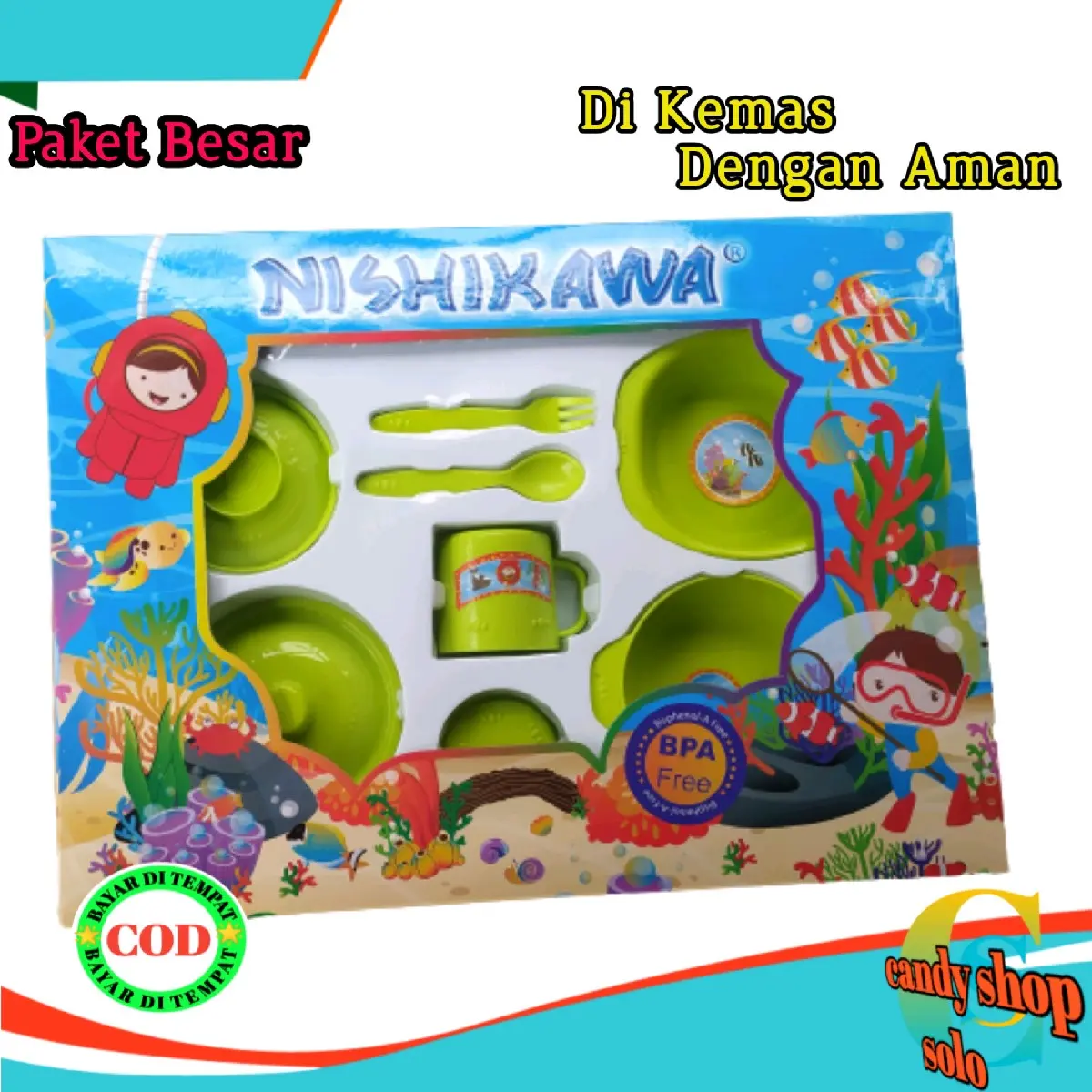 Fedingset Nisikawa, Tempat makan bayi  yang aman