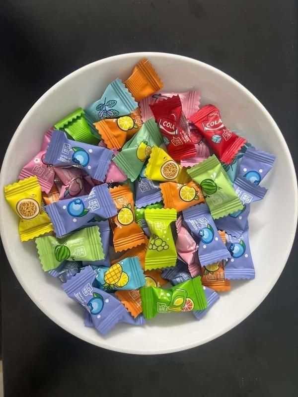 [GÓI 100GRAM] KẸO NGẬM HO VỊ TRÁI CÂY KHÔNG ĐƯỜNG, KẸO TRÁI CÂY ĐÀI LOAN, KẸO NGẬM VỊ TRÁI CÂY, KẸO TRÁI CÂY KHÔNG ĐƯỜNG, KẸO NGẬM TRÁI CÂY Snack Ăn Vặt