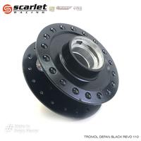 Gambar Scarlet Racing - Tromol Trombol Hub Depan Belakang Set Motor  Revo 110 Motor Motorcycle - Bllack dari scarletracingindonesia Kota Administrasi Jakarta Utara 2 Tokopedia