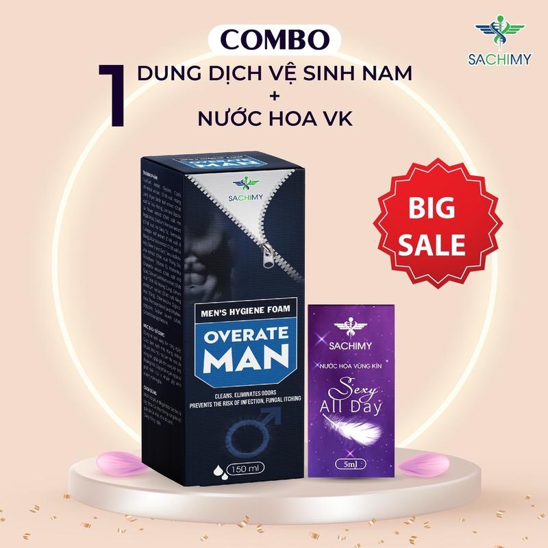  Đẳng Cấp Phái Mạnh Dung Dịch Vệ Sinh tạo bọt nam tính tặng 1 nước hoa vùng kín 