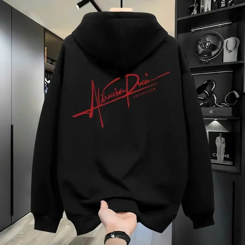 Áo hoodie unisex nam nữ đều mặc được CHỮ KÝ ĐỎ  lạ mắt có bigsize chất nỉ dày mịn from rộng 0