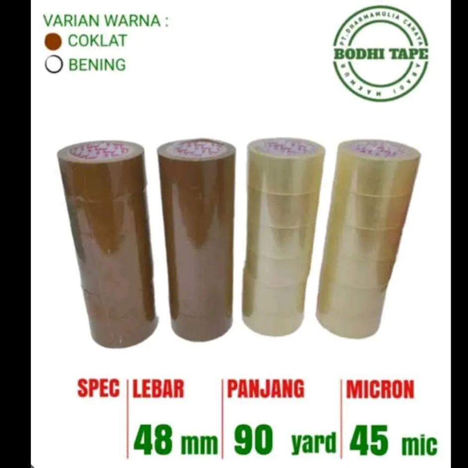 24 PCS Lakban Bodhytape 45 x 90 yard