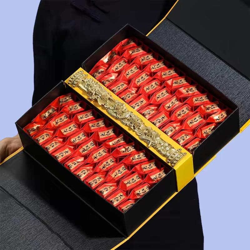 Trà Hồng Bào Hộp Trà Biếu Cao Cấp Nước Chè Thơm Ngon, Hổ Trợ Tốt Cho Sức Khỏe Trọng Lượng Hộp 350 gam- 60 túi Nước Trà Tea