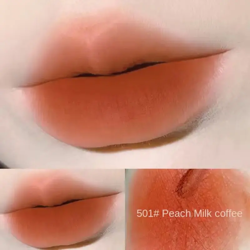 Son Môi Mới Helen Beauty Son Môi Đẹp mắt Son Môi Bùn Không dính cốc Trang Điểm Lì Không Phai Nữ Cosmetic Women Mỹ Phẩm Son Kem đỏ lạnh 5