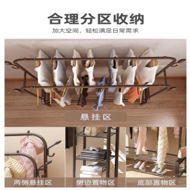 Product Introduction of Giá Treo Quần Áo 2 Giàn 2 Tầng  Có Bánh Xe Di Chuyển Tiện Ích 4