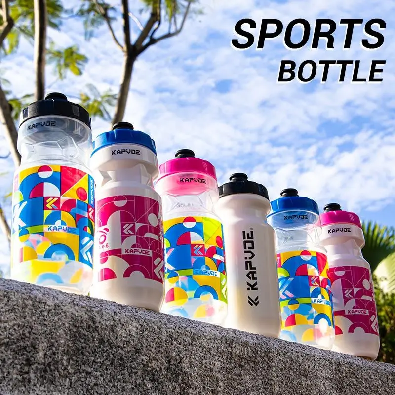 KAPVOE Bicycle Riding Kettle Thirst Quenching Outdoor Sports Convenient fashionable water Bottle bottle Cup Bike Cycling portable water bottle Equipment
