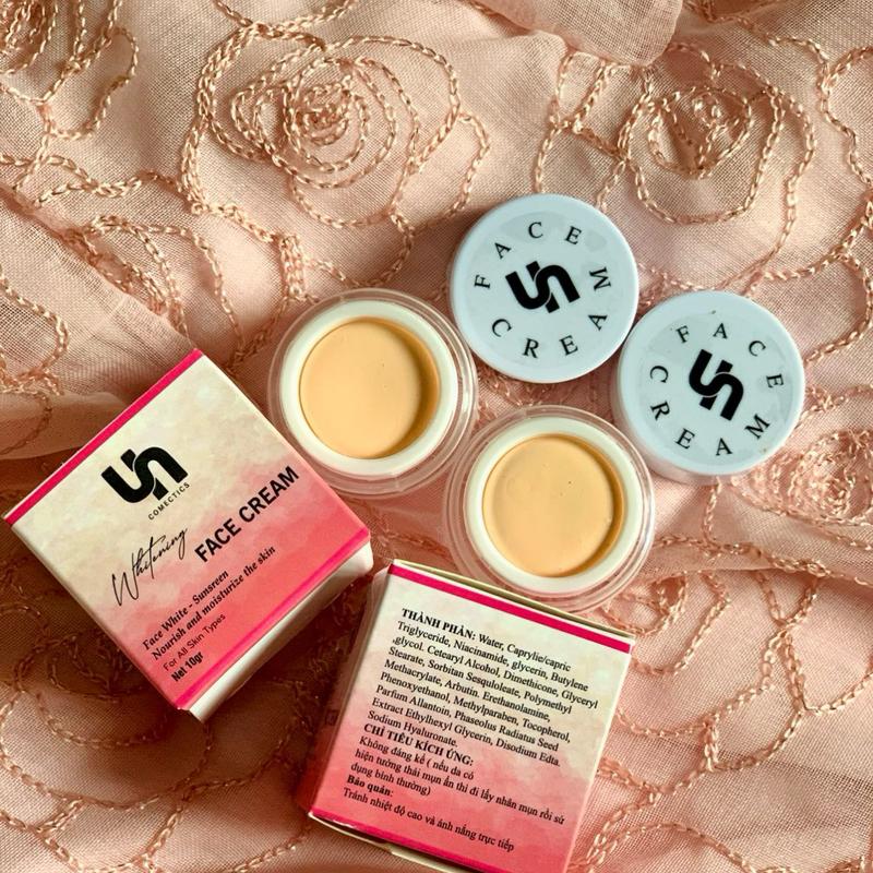  Kem Face UN Trị Mụn Trắng Da Mờ Thâm  KHÔNG CÓ HỘP GIẤY   