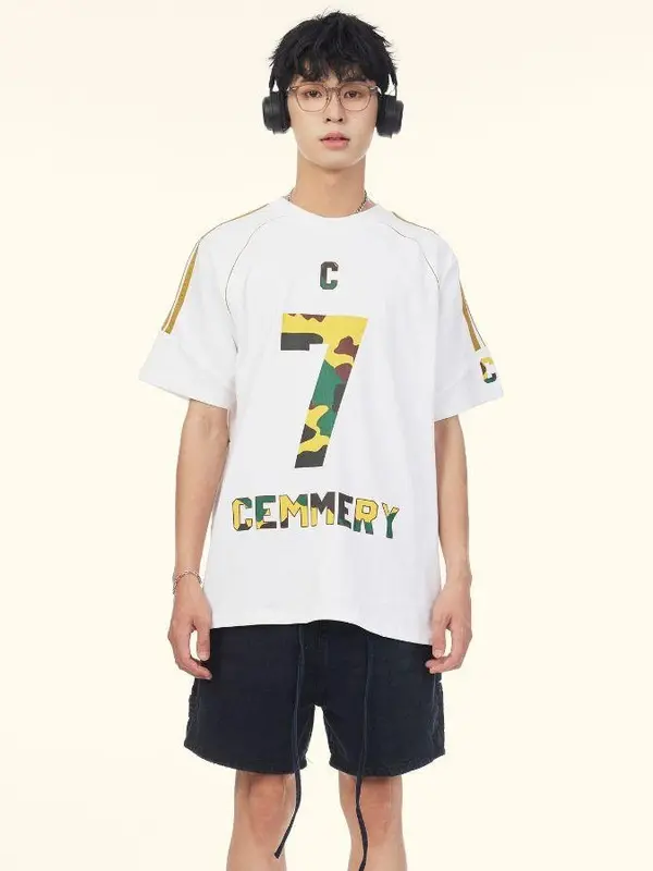 Áo Thun CEMMERY Local Brand Chính Hãng Camo Tee Áo Thun Unisex Nam Nữ Cổ Tròn Menswear 2 Màu 2
