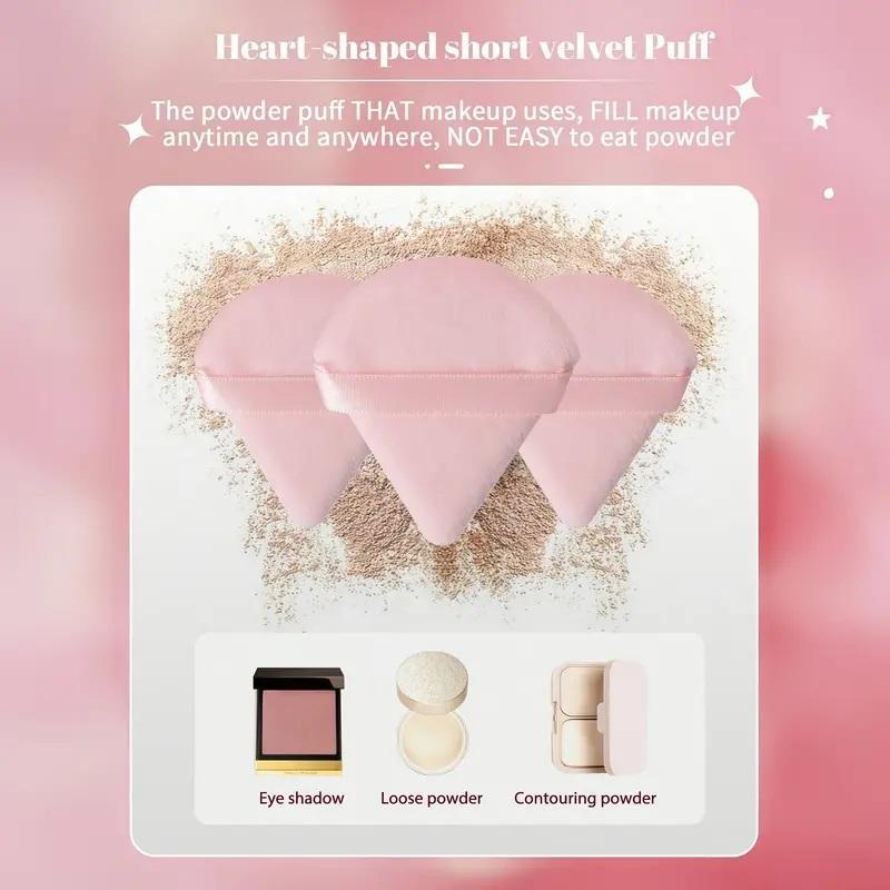 Dry & Wet Use Makeup Sponge & Powder Puff Set, 14/15pcs Bow Design Headband & Wristband & Makeup Sponges & Powder Puffs, Multi-functional Makeup Tools for Women & Girls, Valentine's Day Gift, Makeup 7