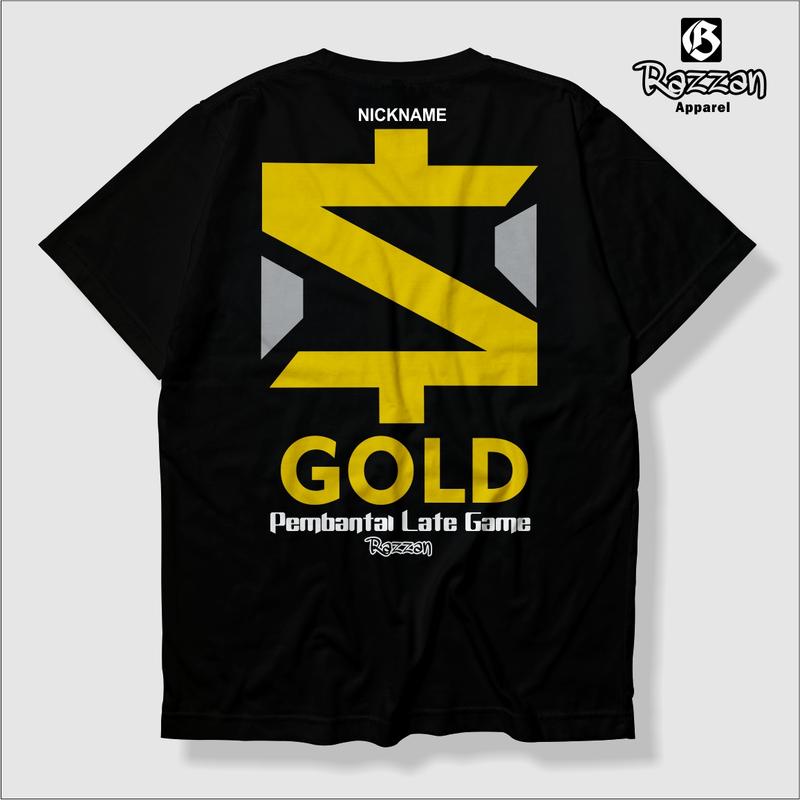RAZZAN KAOS ROLE MOBILE LEGENDS ALLROLE GOLD LANE EXP LANE MID LANE JUNGLER ROAMER PREMIUM QUALITY BAJU GAMING ML ROLE 4